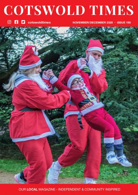Front page of Cotswold Times - Christmas 2020